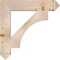 Ekena Millwork Westlake Arts & Crafts Smooth Bracket, Douglas Fir, 5 1/2"W x 32"D x 32"H BKT06X32X32WTL03SDF - alternate 4